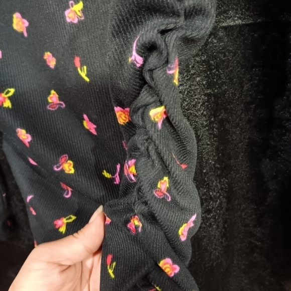 NWT mini ribbed long sleeve floral dress size small brand Abound - Picture 6 of 6